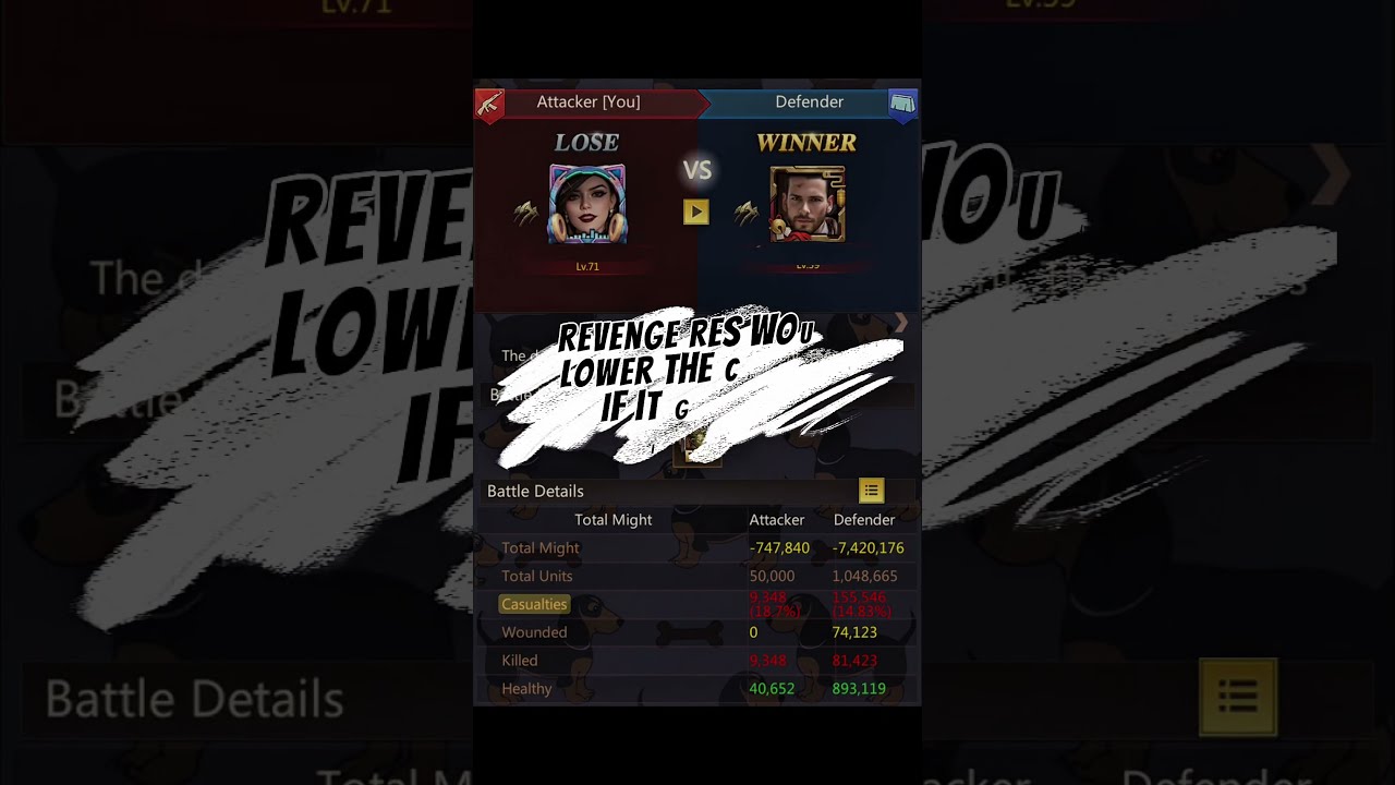 Puzzles & Survival - New Mil III Research - Revenge Res