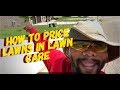 One Way To Price Lawns In Lawn Care