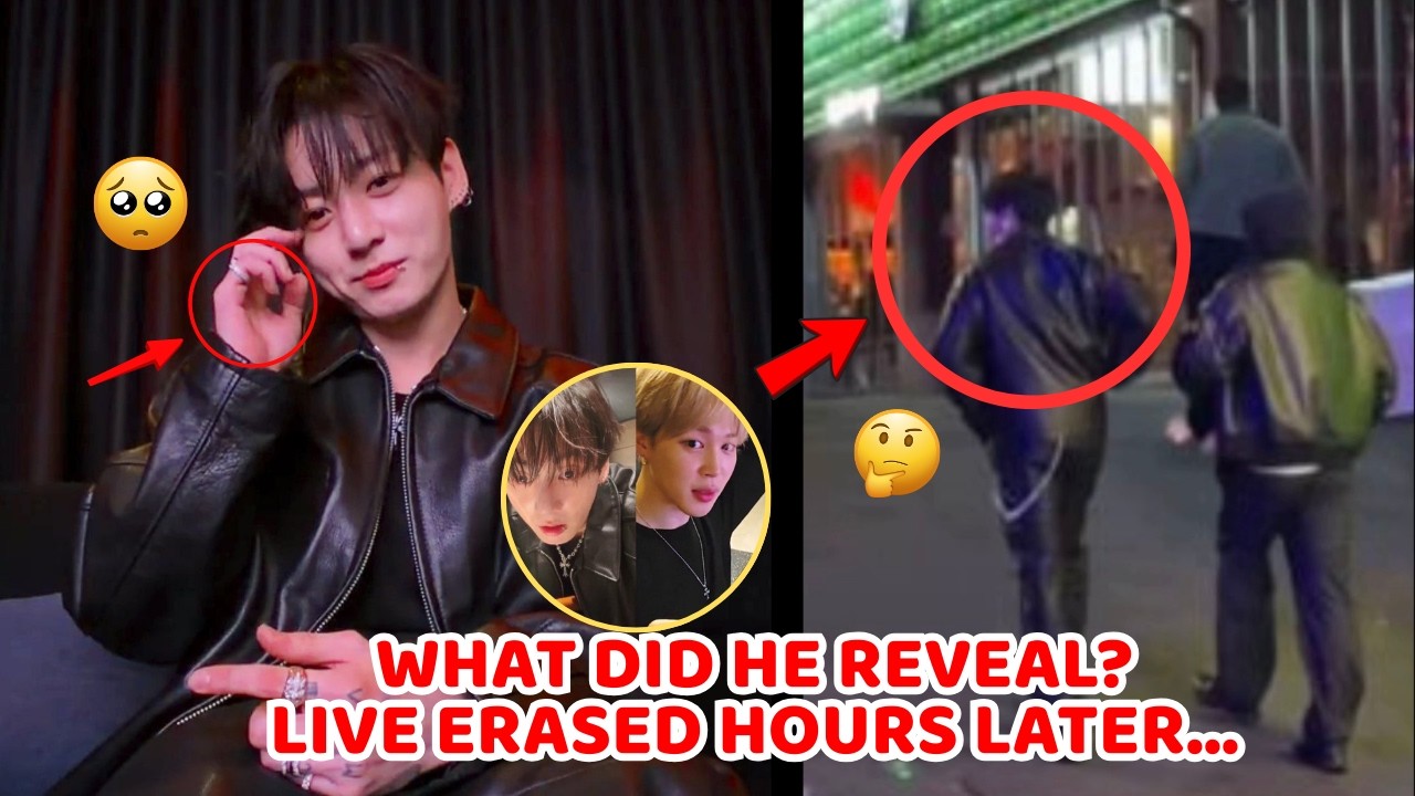Jungkook’s LIVE Suddenly Got Deleted After He Said This… Is It Connected to Jimin? 👀🔥