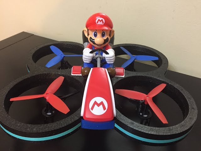 drone super mario - carrera