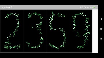 Flutter clock - Life