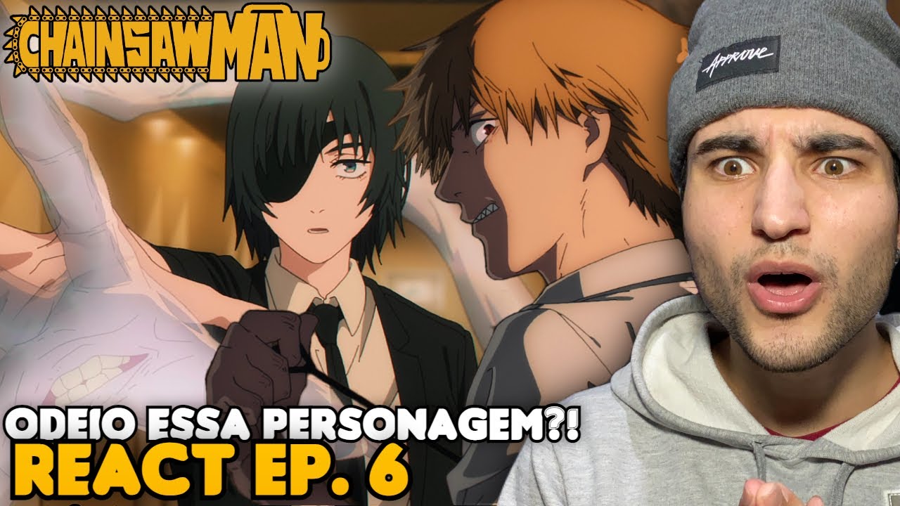 18) Denji e Makima fizeram AQUILO 🔞😳 React Chainsaw Man EP. 5 