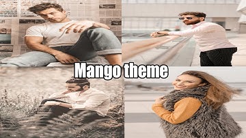 Mango Theme Color Grading Effect in Photoshop