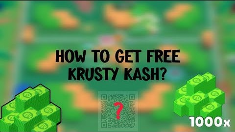 HOW TO GET FREE KRUSTY KASH? 🤑💸