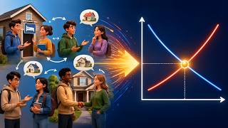 Rebuilding Supply and Demand from Agents | Simple ABM Microeconomics