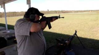 Firing The .223 Valmet Semi-Auto Ault Rifle