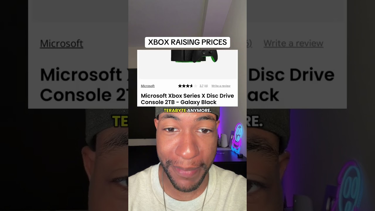 RAISE THE PRICES✋🏾🙂‍↕️🤚🏾 #gaming #xbox #gamingnews #xboxseriesx #consolegaming