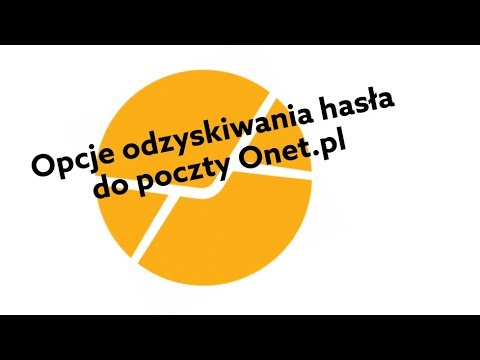 Opcje odzyskiwania hasła do konta poczty Onet.pl