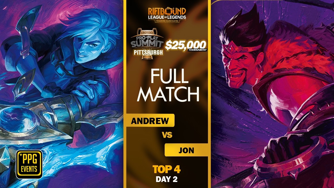 Pro Play Summit Pittsburgh RIFTBOUND - Top 4 - Ezreal vs Draven