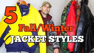 HOW TO BE STYLISH IN THE WINTER - BEST FALL & WINTER JACKETS - MENS ESSENTIAL FASHION COATS