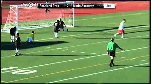 Dexter Eichhorst scores for Marin Academy as they ...