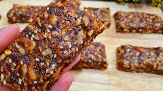 I don't eat sugar!! |super healthy cookies without flour and sugar ! |Energy dessert recipe !