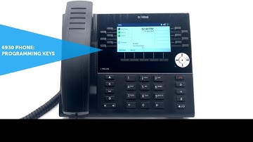 6930 Phone: Programming Keys: MiVoice Business