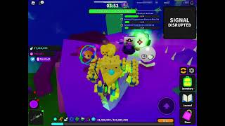 Playing Roblox ghost world in ghost simulator(defeating the mini boss)