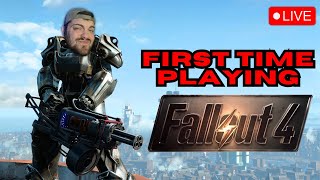 My First Time EVER Playing Fallout 4!!!