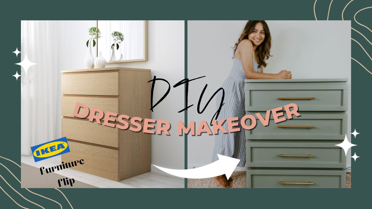 Økonomi rent Grudge ikea Furniture Flip | DIY Dresser Makeover before and after - YouTube