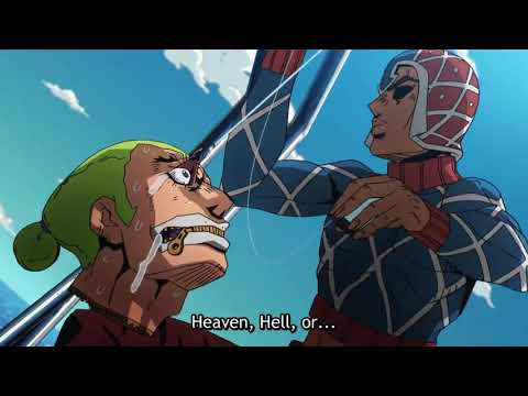 ジョジョ: Bucciaratis gang beats up zucchero 『HD』