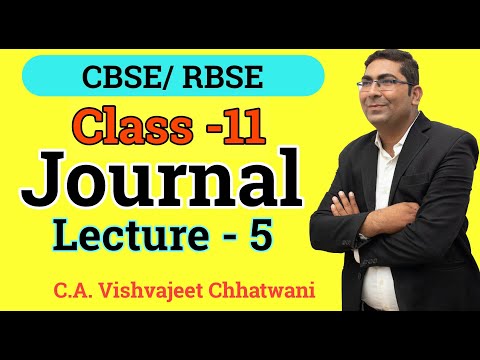 How to make Journal for Nominal accounts || जर्नल कैसे बनायें ।।Lecture -5 || CBSE/ RBSE Accounts.