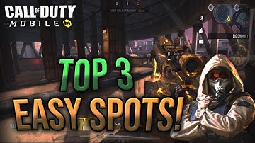 Call of Duty Mobile: TOP 3 BEST EASIEST MELTDOWN GLITCHES & SPOTS (CODM S10 Multiplayer Glitches)