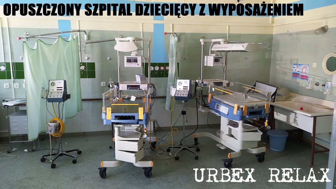Opuszczony szpital dziecięcy w Kielcach - Urbex Relax