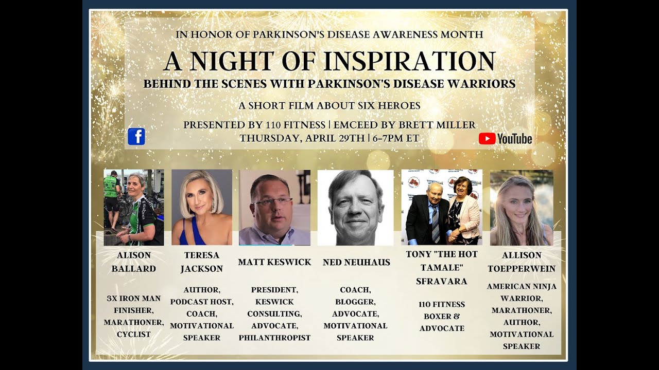 Night Of Inspiration! Behind The Scenes With Parkinson's Disease Warriors