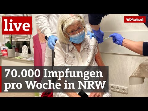 Impfen in NRW  beginnt – Altersheime zuerst  | WDR Aktuelle Stunde