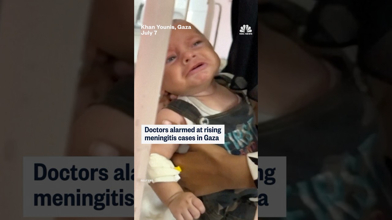 Doctors alarmed at rising meningitis cases in Gaza