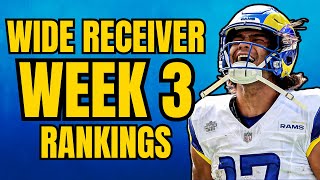 Top 36 Wide Receiver Rankings & Tiers - Week 3 Fantasy Football