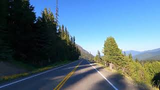 Olympic National Park - Descending from Hurricane Ridge visitor Center.