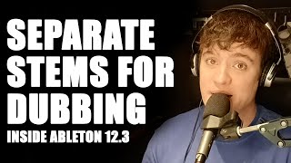 Stem Separation + Dubbing: Bosh's Ableton Beginner Bits