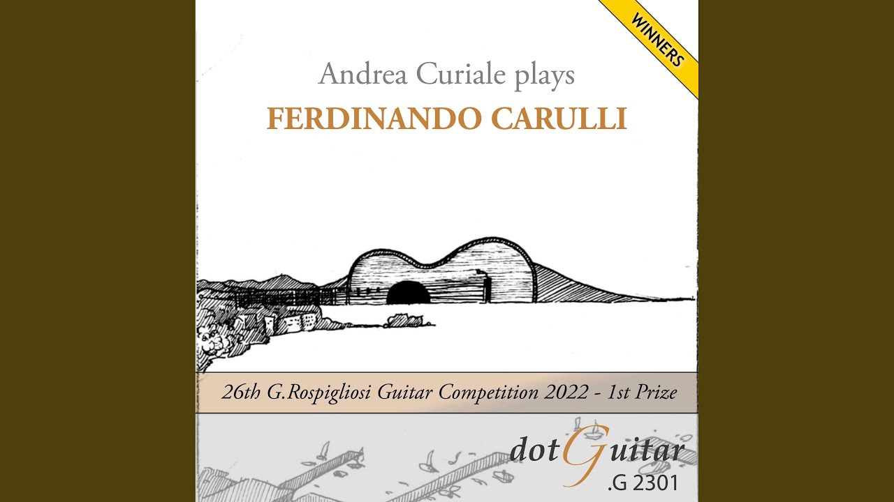 Six Andantes pour Guitare, Op. 320: No. 3, Andante molto sostenuto