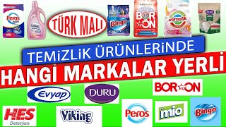 İSRAİLE DESTEK❌ OLMAYIN❗BUNLARı ALIN❗YERLİ DETERJAN MARKALARI NELER ? Türk malı Temizlik ürünleri Resimi