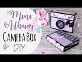 Album e scatola Macchina fotografica - Mini Album in Camera Box DIY