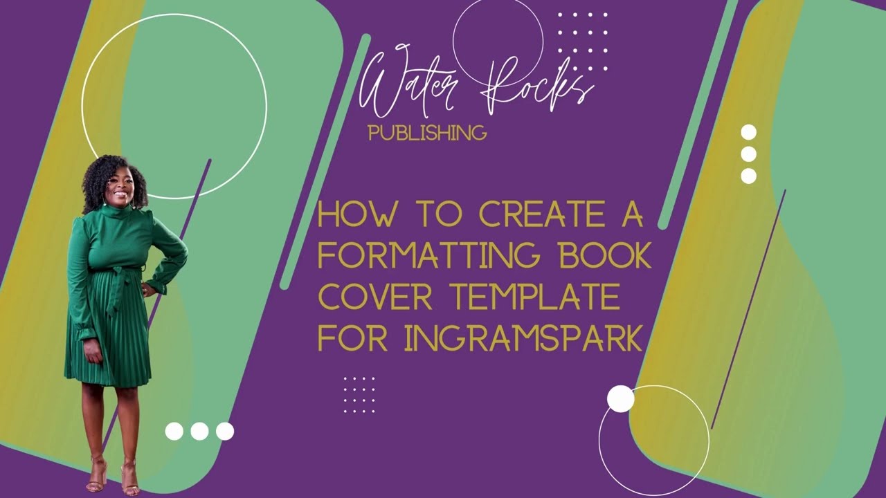 How To Create Book Cover Template for Ingram Spark YouTube
