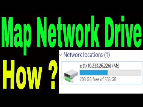 How to Map Network Drive in windows 11