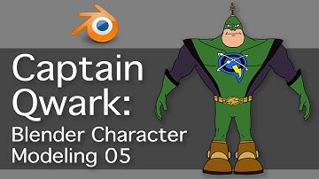 Captain Qwark: Blender Character Modeling 05 of 22