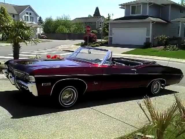 My 68 Convertible Impala Youtube My 68 Convertible Impala Youtube