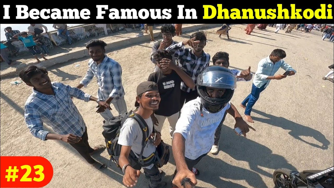 Dhanushkodi Me Tamil Friends Ban gaye | Pamban Bridge