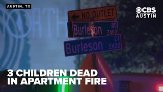3 children die in Southeast Austin apartment fire; 3 others hospitalized