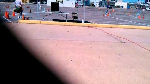 2005 Saturn Redline on the track