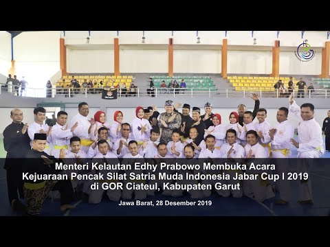 [KABAR KKP] Menteri Edhy Membuka Acara Kejuaran Pencak Silat SMI Jabar Cup I 2019