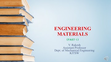 ENGINEERING MATERIALS MCQ PART-1