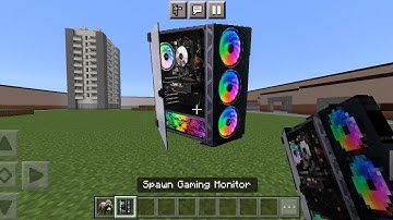 Gaming Monitor Nextbot Added in Minecraft PE | NNF_Part9_Addon