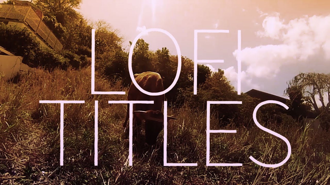 after effects titles