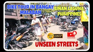 [HD] BIKING TOUR UNSEEN STREETS IN | MALABAN, BIÑAN, LAGUNA