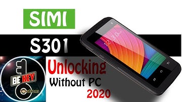 SIMI S301 unlock Pattern || Pin Without PC 2020
