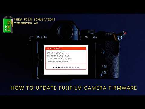 Как обновить прошивку камеры Fujifilm: пошаговое руководство
