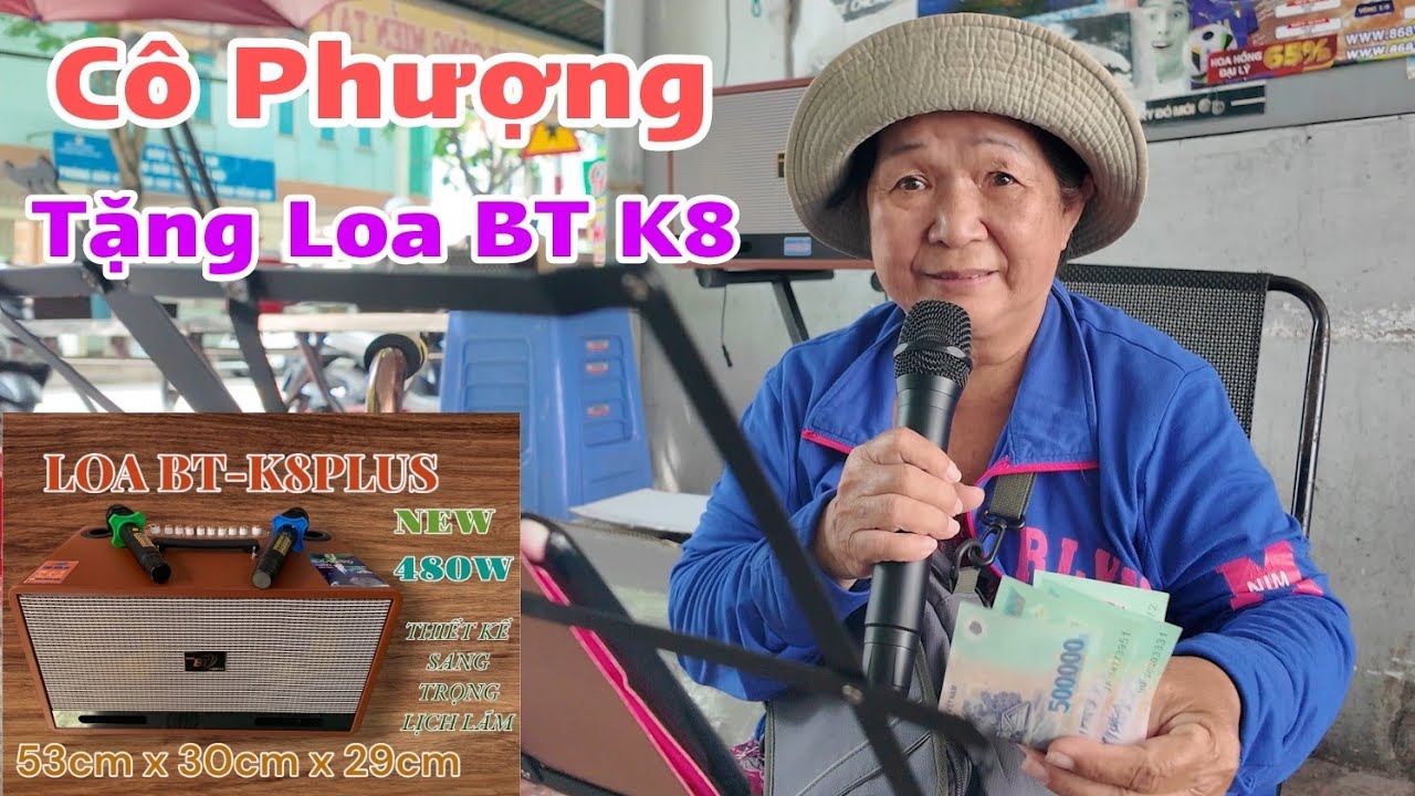 Liên Khúc Mùa Thu Cho Em - Cô Phượng Bán Vé Số - Được Anh Trai Ở Nước Ngoài - Tặng Cái Loa BT K8