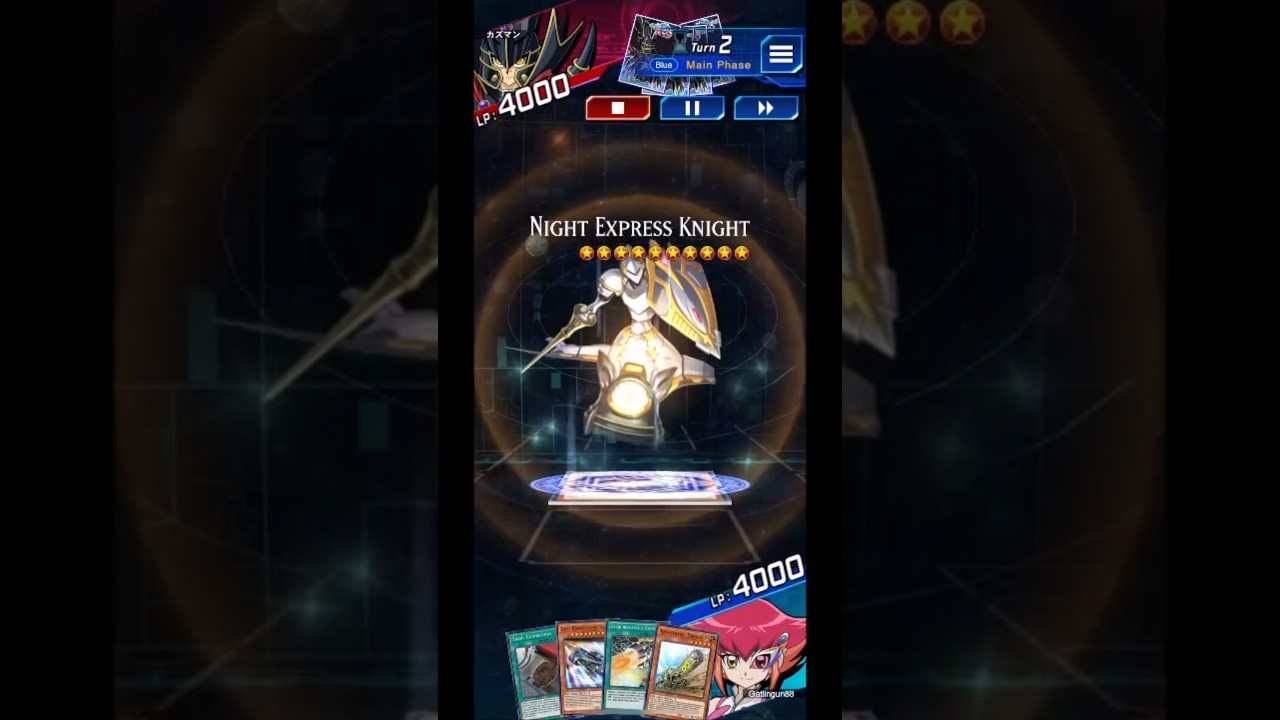 Какова реплика Анны в диалоге с Рыцарем Ночного Экспресса? | Yu-Gi-Oh! Duel Links (2)