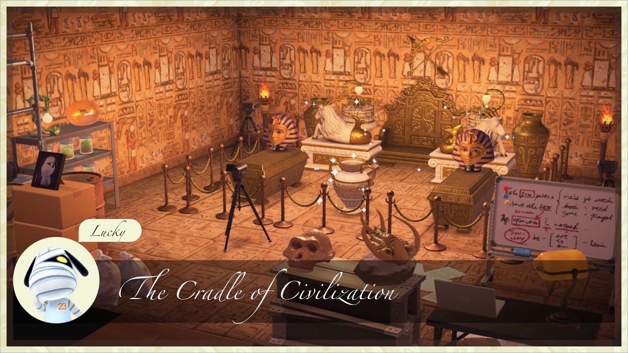 ACNH HHP Lucky's The Cradle of Civilization 럭키 ラッキー YouTube